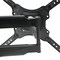 Mountio MX1 Full Motion Articulating TV Wall Mount Bracket for 32"-52" LED LCD Plasma Flat Screen Monitor up to 60 lbs and VESA 400x400mm
